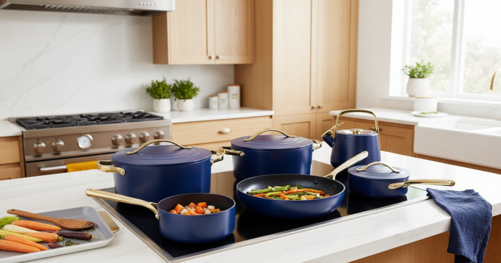 kitchen with caraway utensils